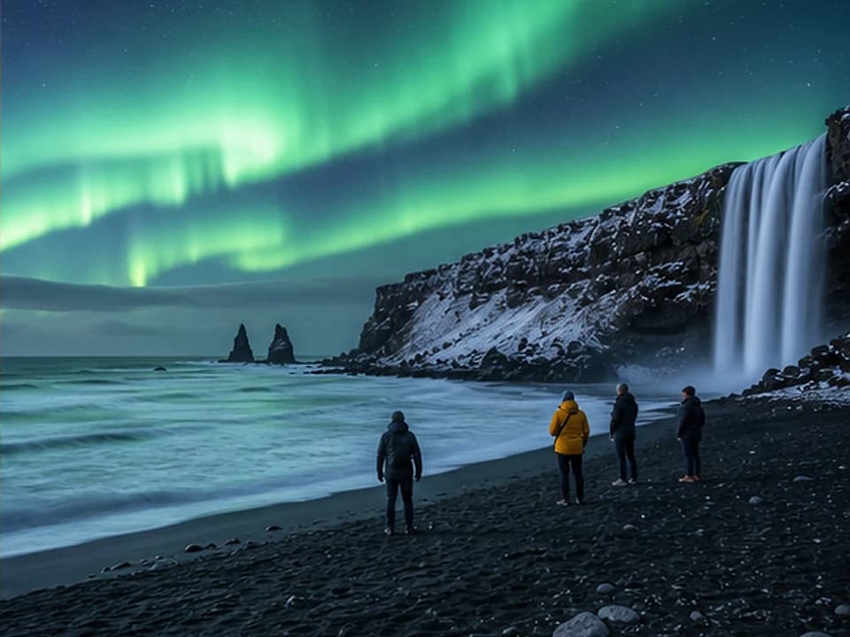 Chase the northern lights experience in Iceland