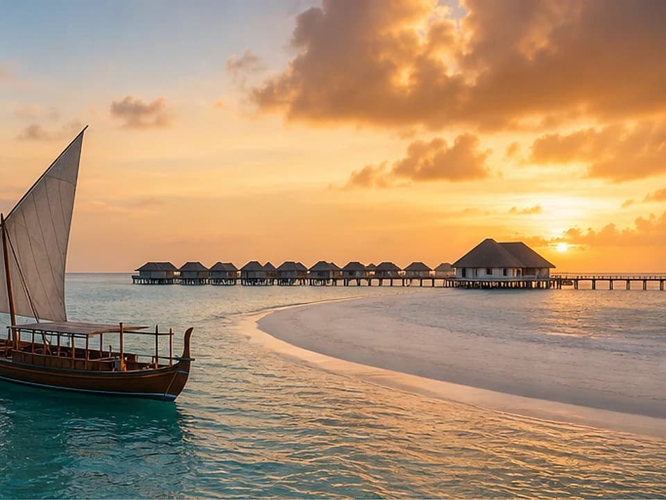 Dine over the water experience in Maldives